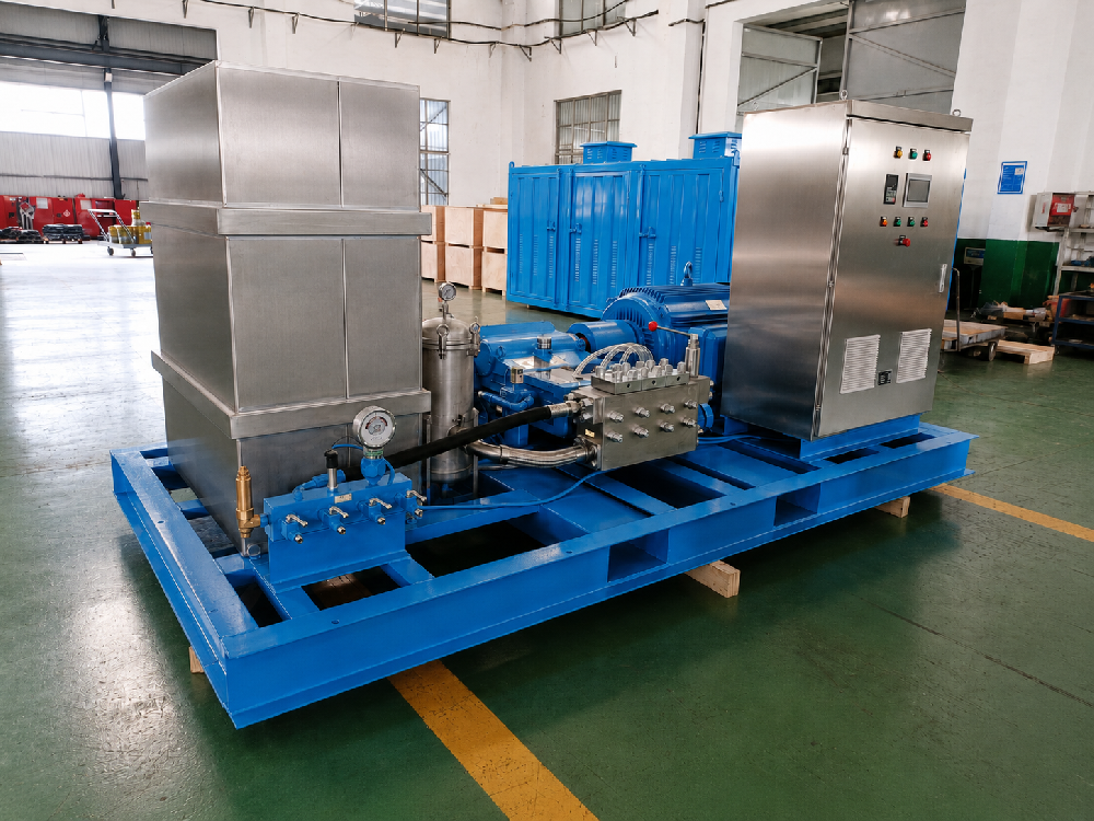 Yiu Lian Dockyards High-Pressure Cleaning Pump System