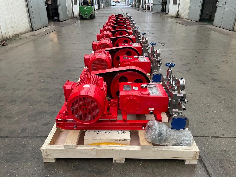 Water Mist High Pressure Pump for Marine and Industrial Applications